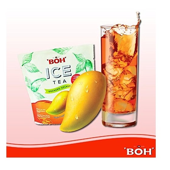 TRÀ HÒA TAN VỊ TRÁI CÂY HIỆU BOH - BOH ICE TEA ORCHARD SPLASH (20's)