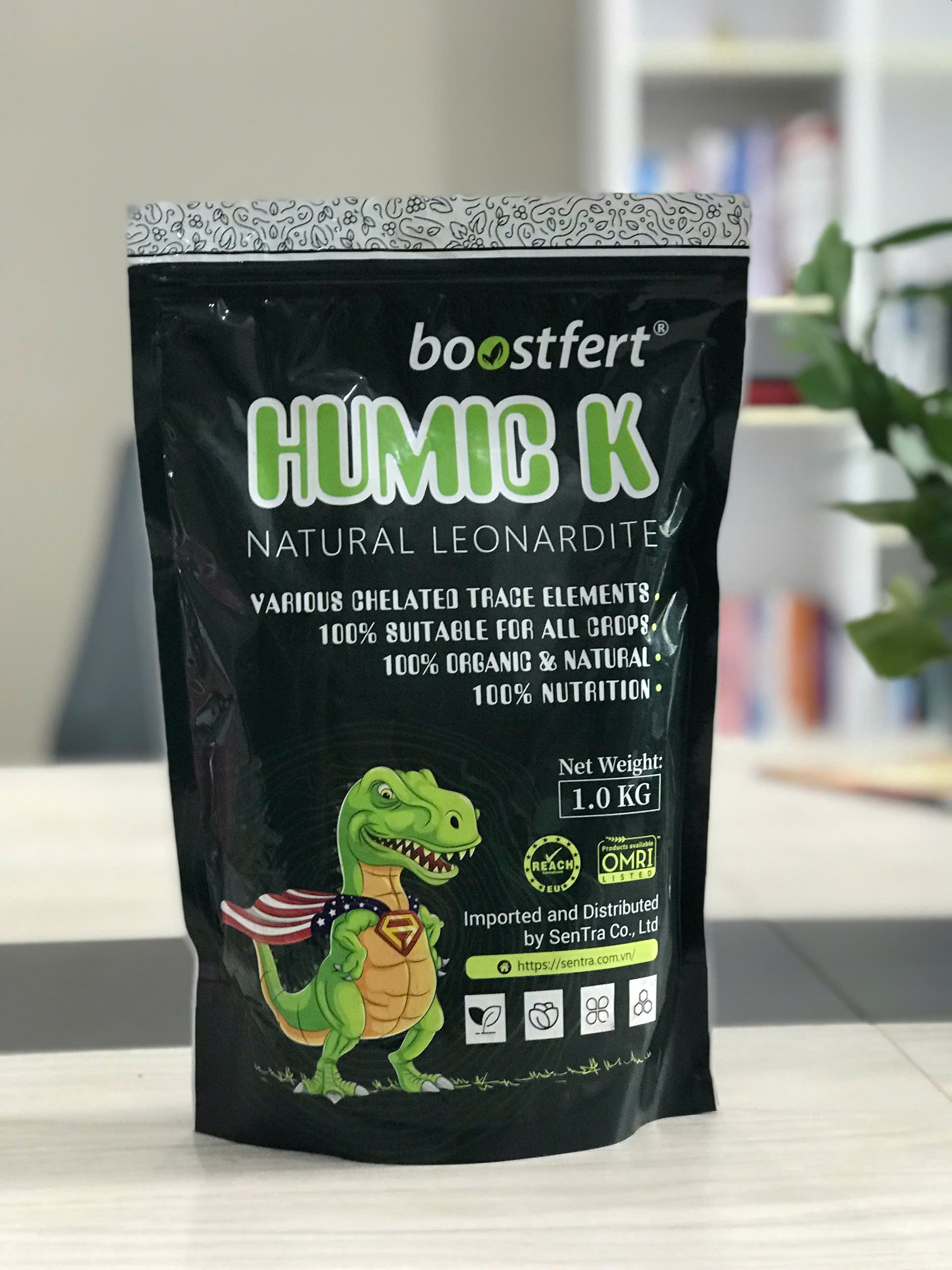 Humic K Humic Khủng Long nhập khẩu (Túi 1kg)