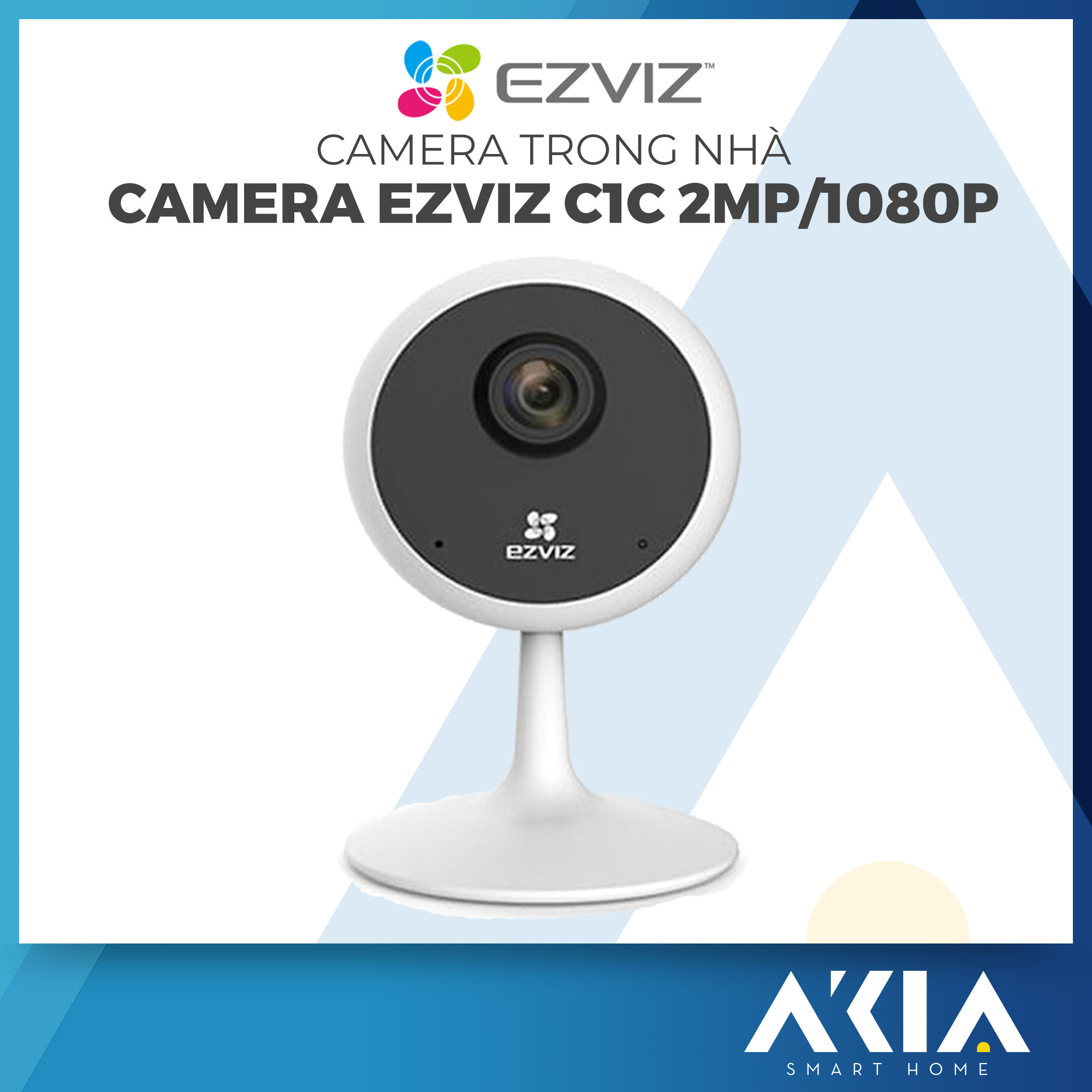 Camera Wifi Ezviz C1C CS-C1C-E0-1E2WF 1080P - Hàng Chính Hãng