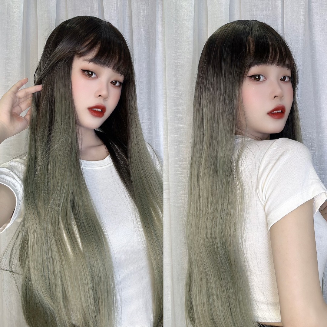 Tóc giả nguyên đầu cosplay ML915