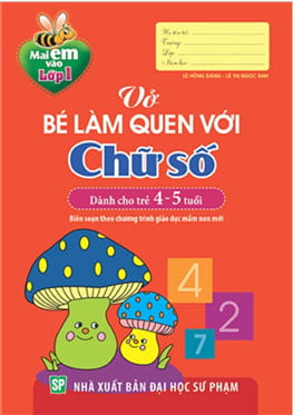 Vở Bé Làm Quen Với Chữ Số ( 4-5 Tuổi)