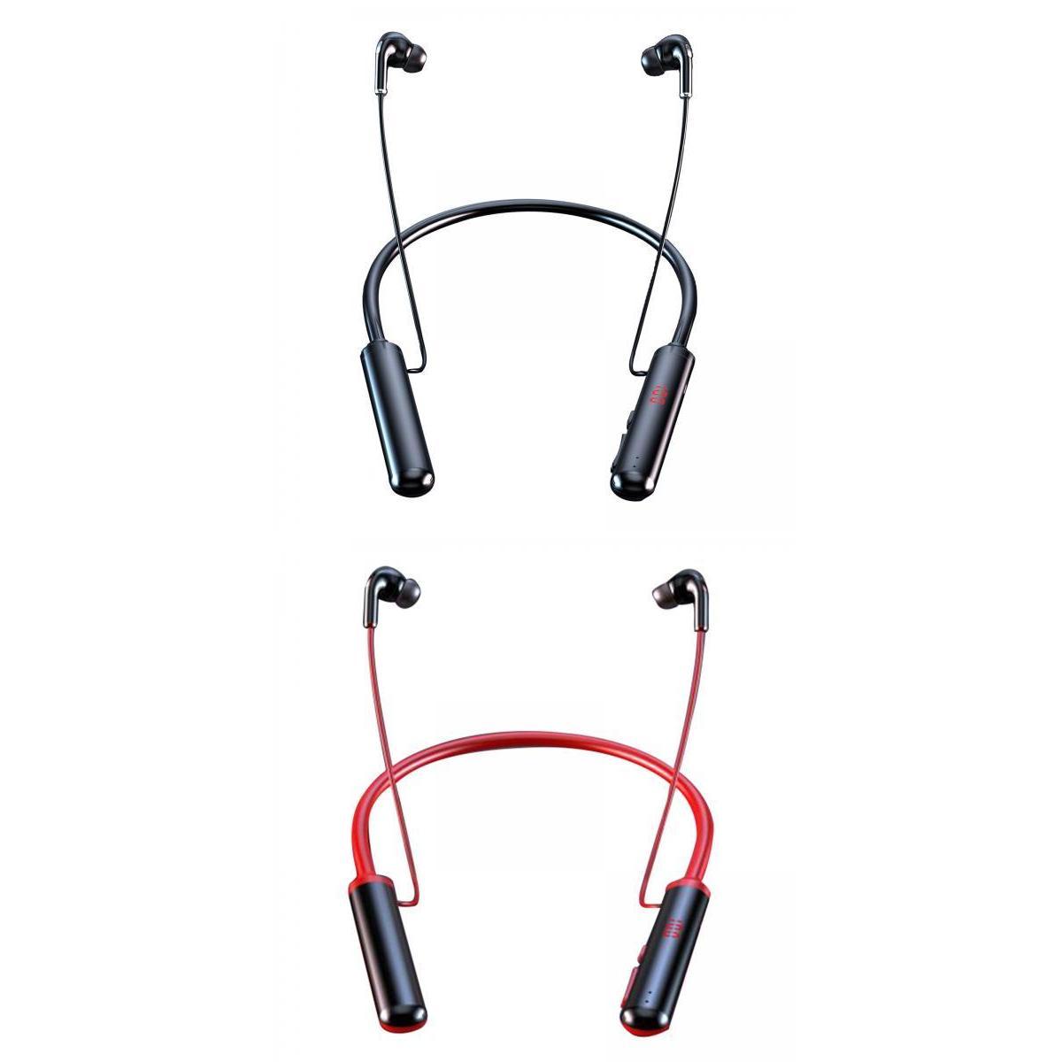 2pcs Wireless Bluetooth Earphones Headphones for Sport Running LED Display