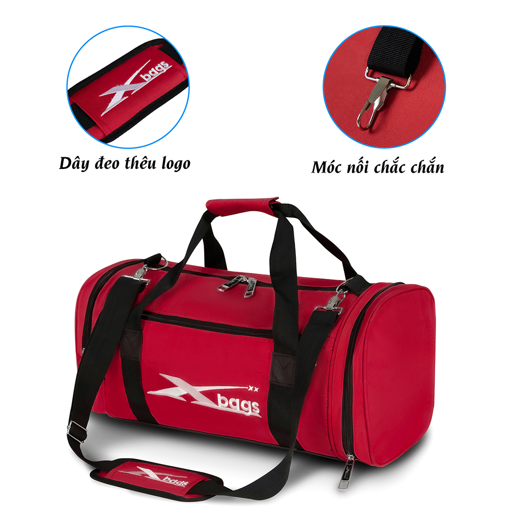 Túi du lịch nhỏ gọn, túi xách đựng đồ thể thao Xbags Xb 6002 túi đeo chéo tập gym