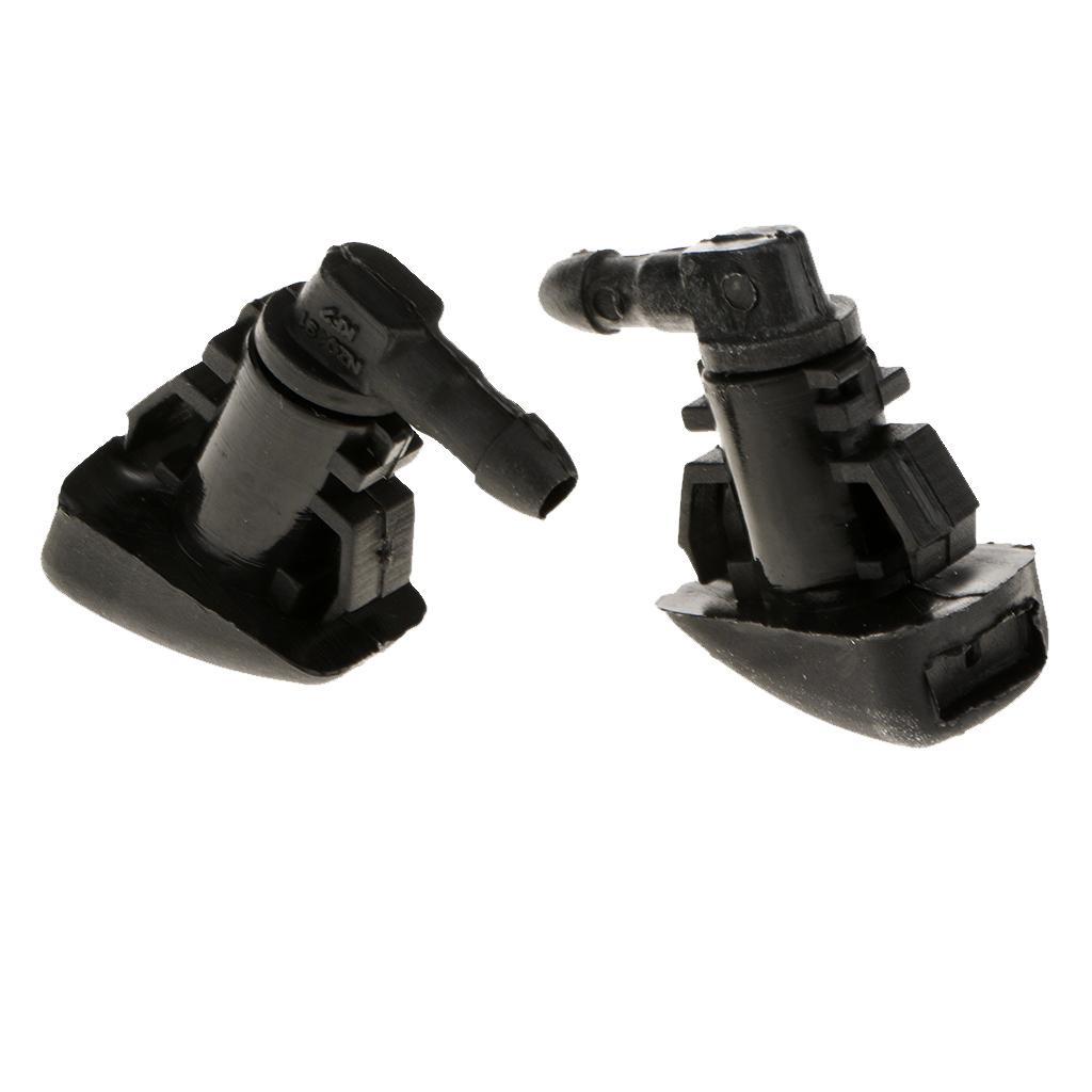 1 Pair Auto Car Windshield Wiper Washer Spray Nozzle