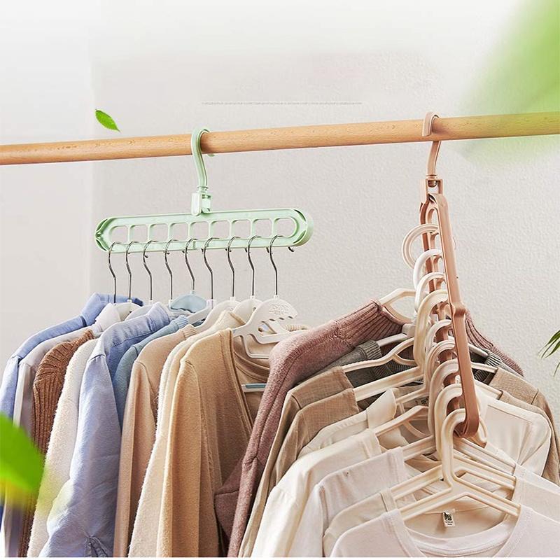 MÓC PHƠI QUẦN ÁO ĐA NĂNG 9 LỖ