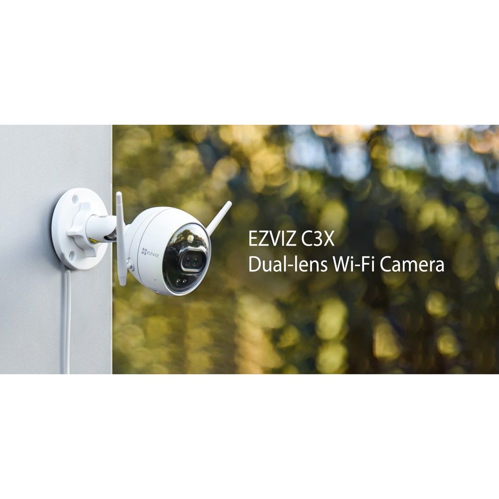 Camera ngoài trời Ezviz C3X fullcolor AI - Hàng chính hãng
