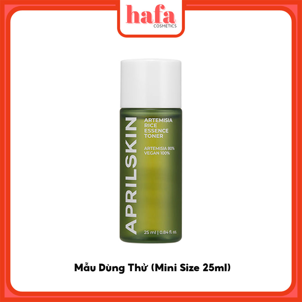 [Minisize 25ml] Toner gạo ngải cứu Aprilskin Artemisia Rice Essence Toner 25ml