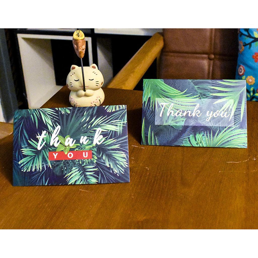 Set Of 6 Thank You Cards Floral Flowers Greeting Cards Notes