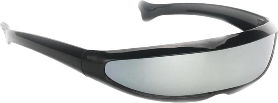 Futuristic Narrow Lens Visor Eyewear Sunglasses