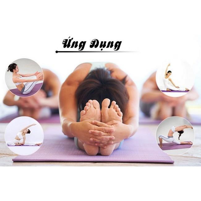 Thảm Tập Yoga PVC 173x61x0,3 Cm Cao Cấp