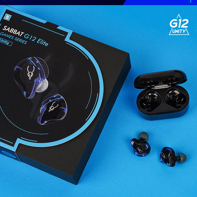 Tai nghe bluetooth Gaming Sabbat G12 chuyên game độ trễ 40ms - Hàng chính hãng