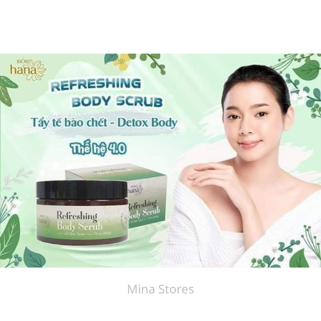 Muối Tắm Tẩy Tế Bào Chết RIORI Refreshing Body Scrub 250g – Tẩy Da Chết Toàn Thân Hương