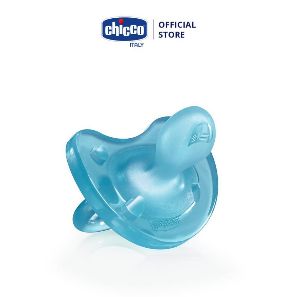 Ty ngậm Silicon Physio Soft Xanh ngọc Chicco