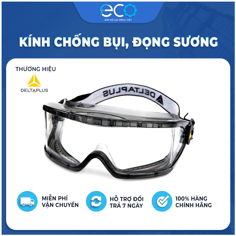 Combo Kính Bảo Hộ DeltaPlus + Mặt Nạ Koken G7 + Quần Áo Bảo Hộ DT117 | Tặng Kèm 1 Đôi Găng Tay Chống Hóa Chất