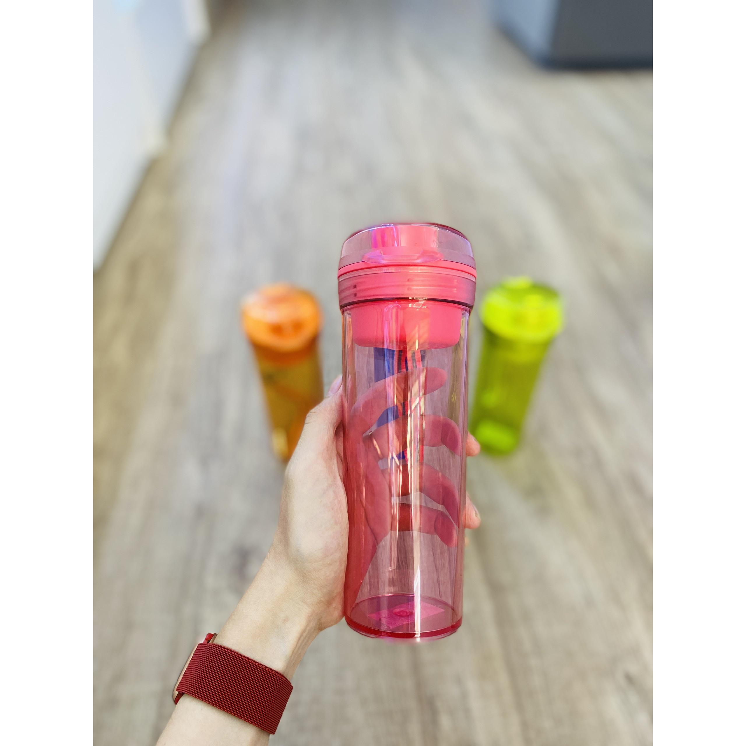 Bình đựng nước Tupperware có ngăn lọc Drinking Flask Gen II 400ml