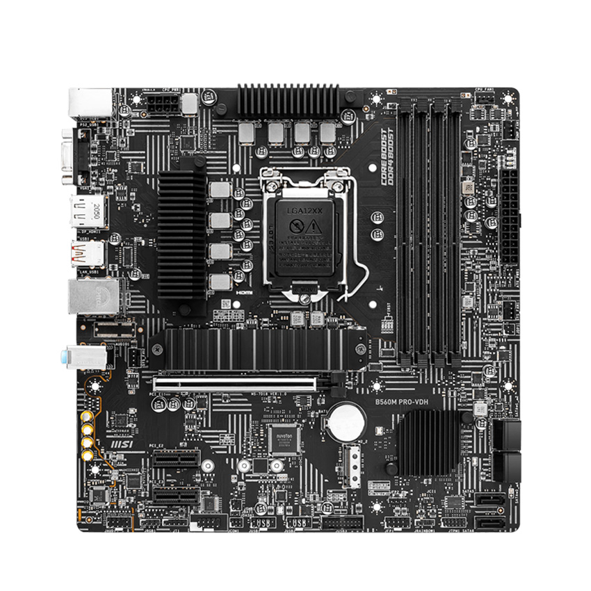 Bo Mạch Chủ Mainboard MSI B560M PRO-VDH -  Hàng Chính hãng