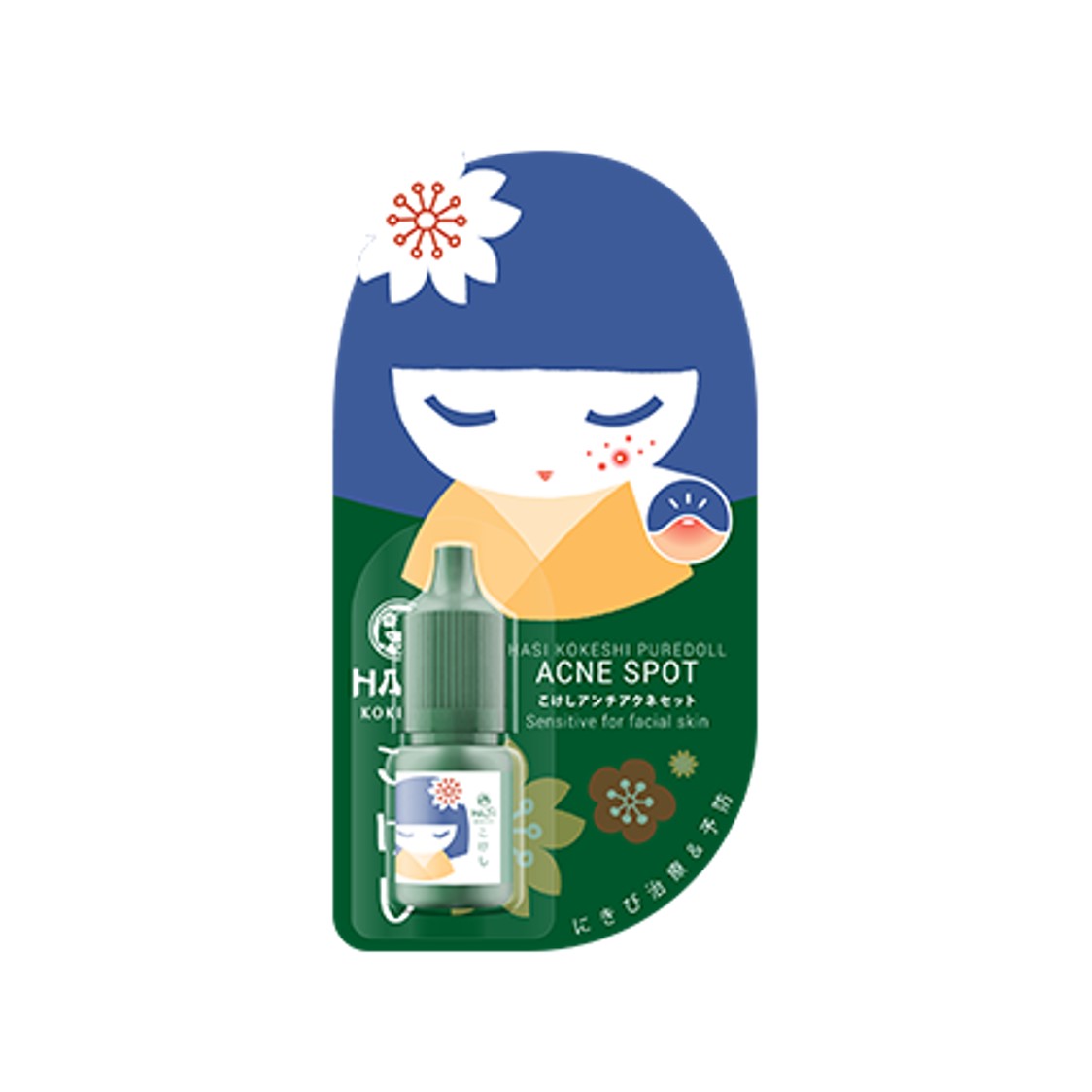 CHẤM MỤN GIẢM SƯNG GOM CỒI - HASI KOKESHI PUREDOLL ACNE SPOT 5ml - HSK 017