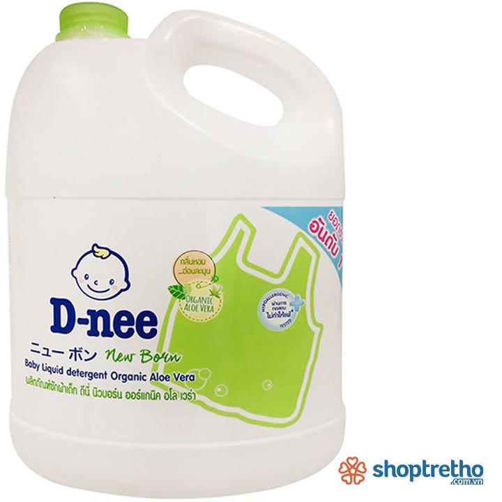 Nước giặt Dnee Organic 3000ml (xanh lá) Thái Lan