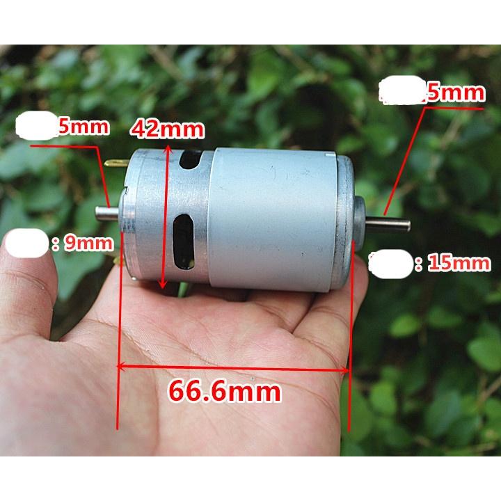 Động cơ 775 2 vòng bi kép