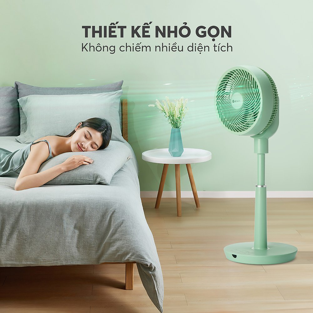 Quạt tuần hoàn không khí Elmich CFE-8791, làm mát diện rộng và làm mới không khí tới 20 lần/giờ, quạt tạo luồng gió tuần hoàn và điều hòa không khí trong phòng  - Hàng chính hãng