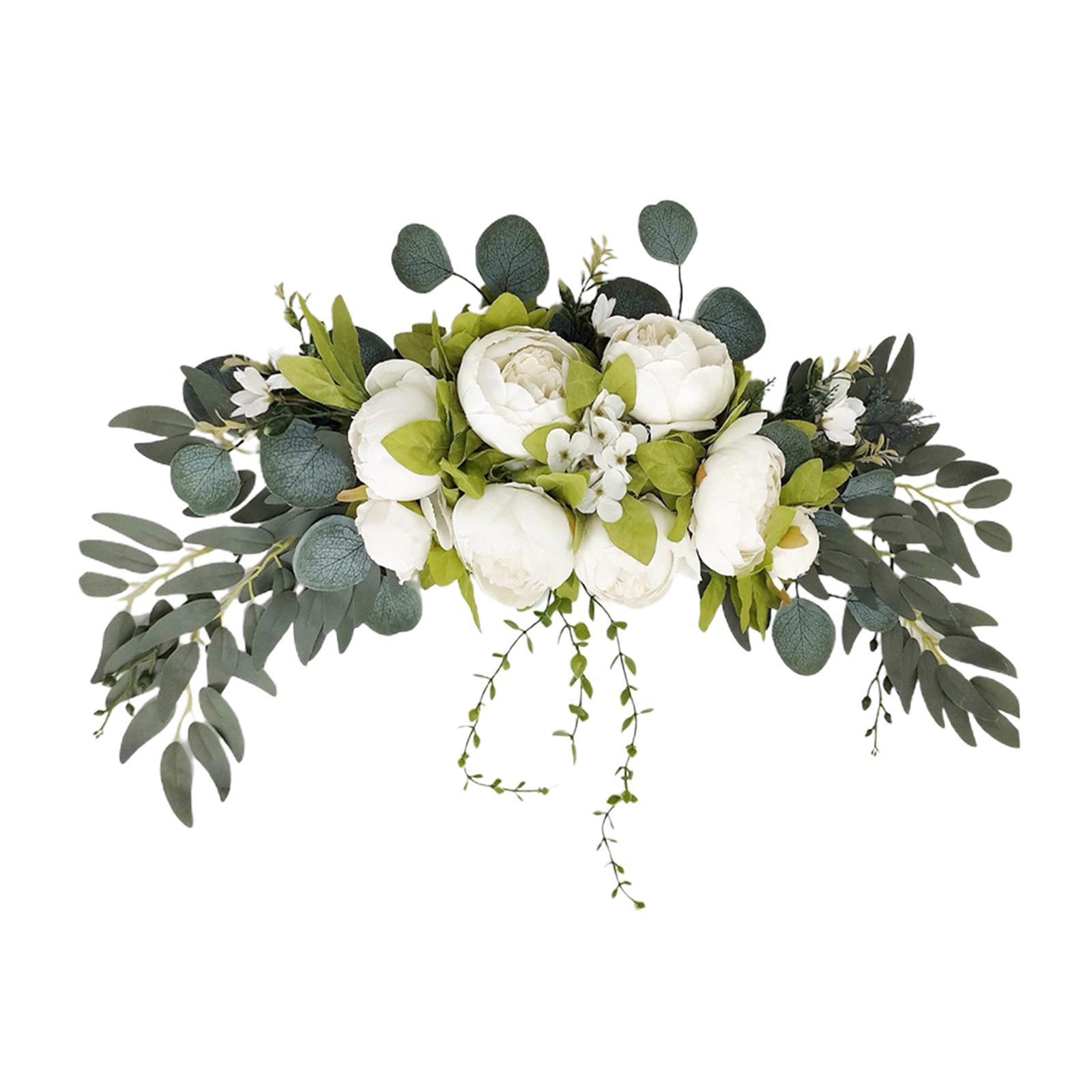 Wedding Arch Flowers Backdrop Arch Decorative for Wedding Party Welcome Sign