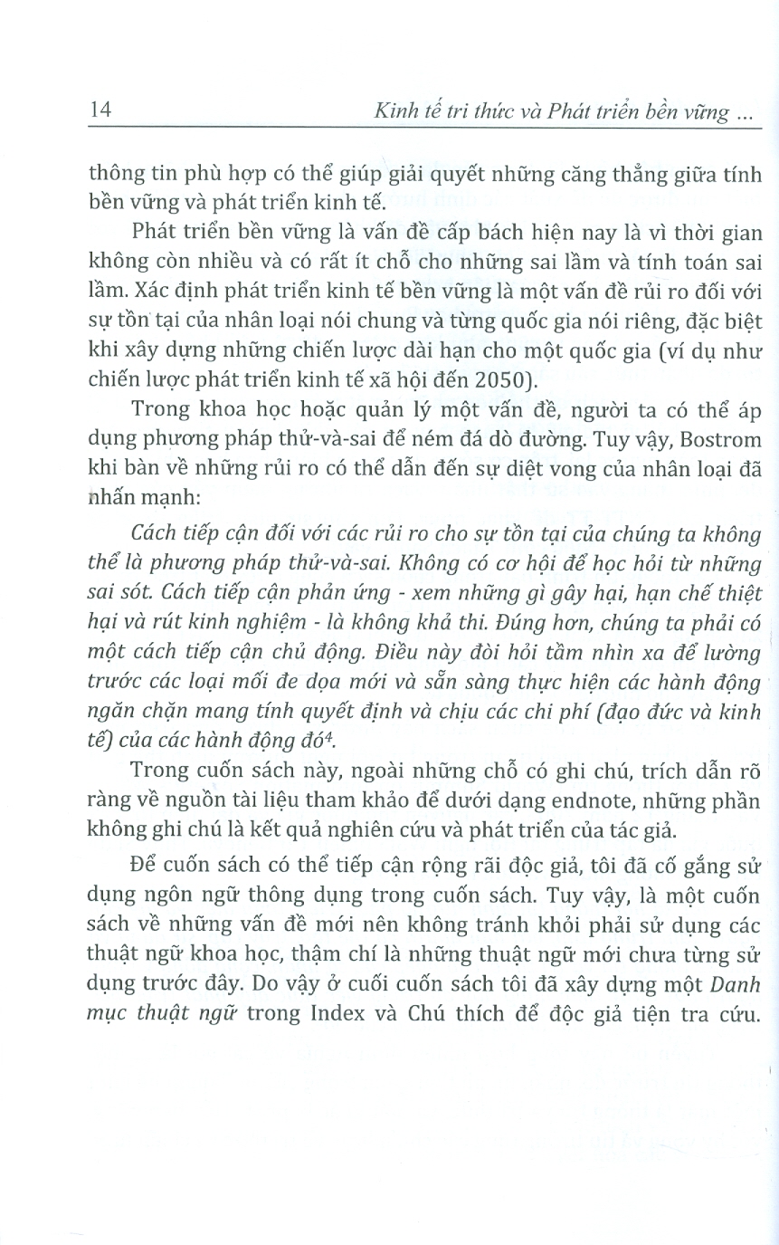 Kinh Tế Tri Thức Và Phát Triển Bền Vững - Tìm Kiếm Niêu Cơm Thạch Sanh Trong Thế Kỷ XXI Thực Tế Hay Không Tưởng? - Tập 1: THẾ GIỚI