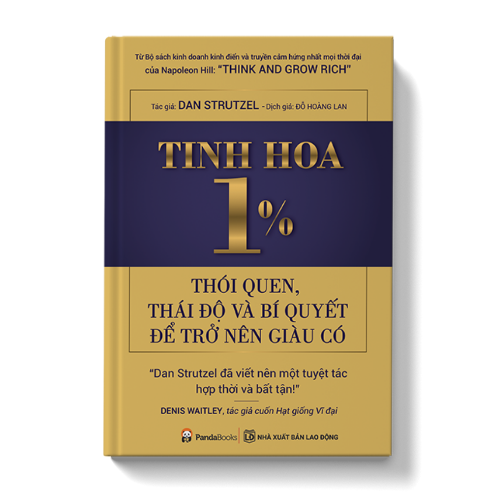 Sách - TINH HOA 1% Thói Quen, Thái Độ Và Bí Quyết Để Trở Nên Giàu Có