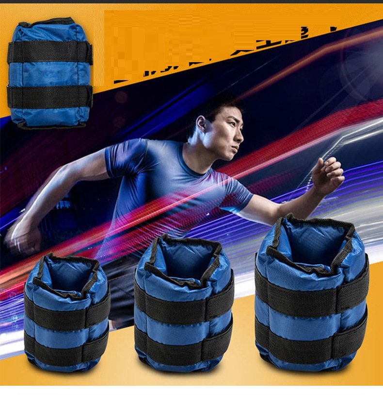 Cặp Tạ Đeo Chân,Tạ đeo cổ chân, cổ tay hỗ trợ tập thể thao, tập gym, chạy bộ,Tạ ôm chân hạt kim loại êm không đau