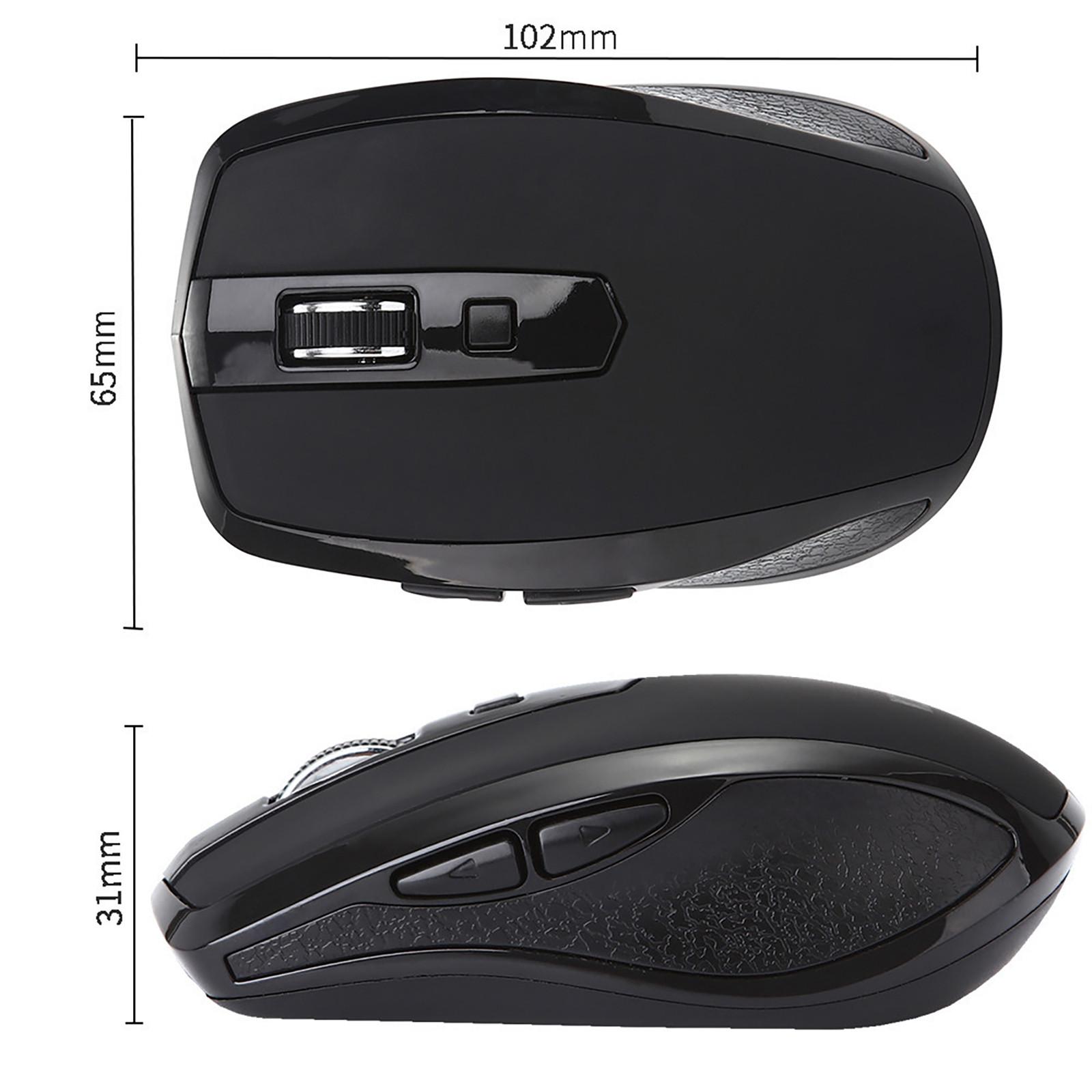 MODAO 2.4Ghz 6 Nút 1600 DPI Loại C Chuột Không Dây USB C Chuột Cho/Pro USB C Thiết Bị chuột Không Dây Quang Không Dây