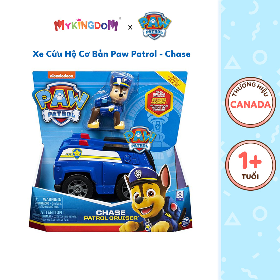 Đồ Chơi PAW PATROL Mô Hình Xe Cứu Hộ Cơ Bản - Chase 6061799