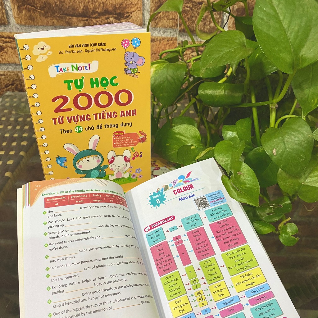 TAKE NOTE ! Tự học 2000 từ vựng tiếng anh (theo 44 chủ đề thông dụng)