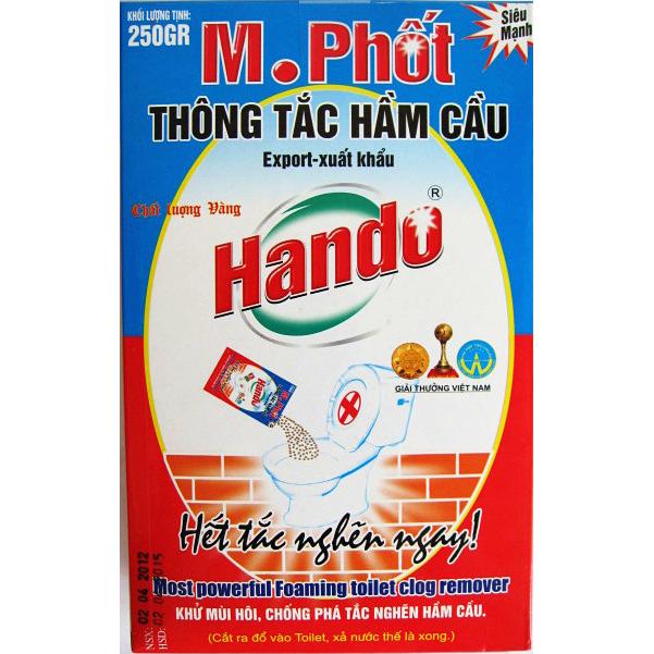 Bộ 8 hộp M. phốt bột 250g xuất khẩu Hando