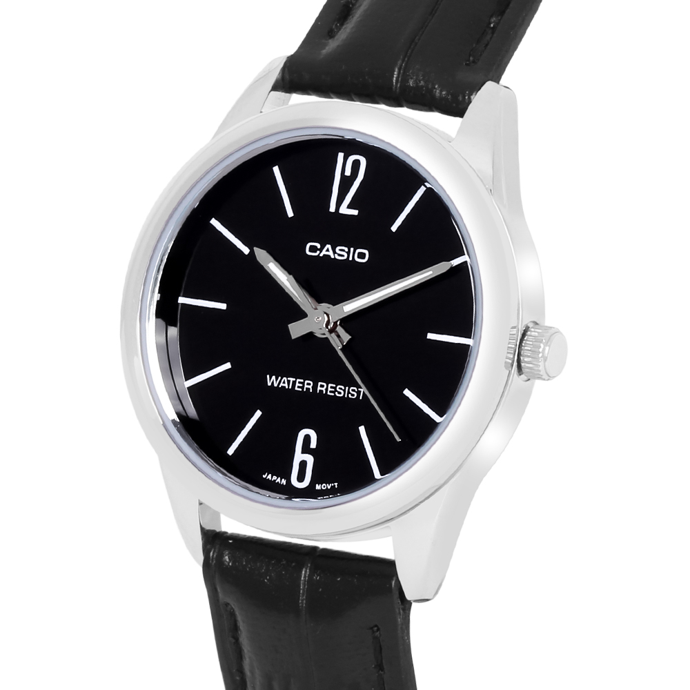 Đồng Hồ Casio Nữ Dây Da LTP-V005L-1BUDF