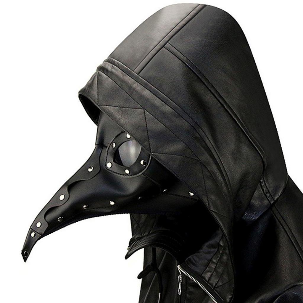 Plague Doctor Steampunk Peak Mask Punk Mask Halloween Costume Joke Accessories