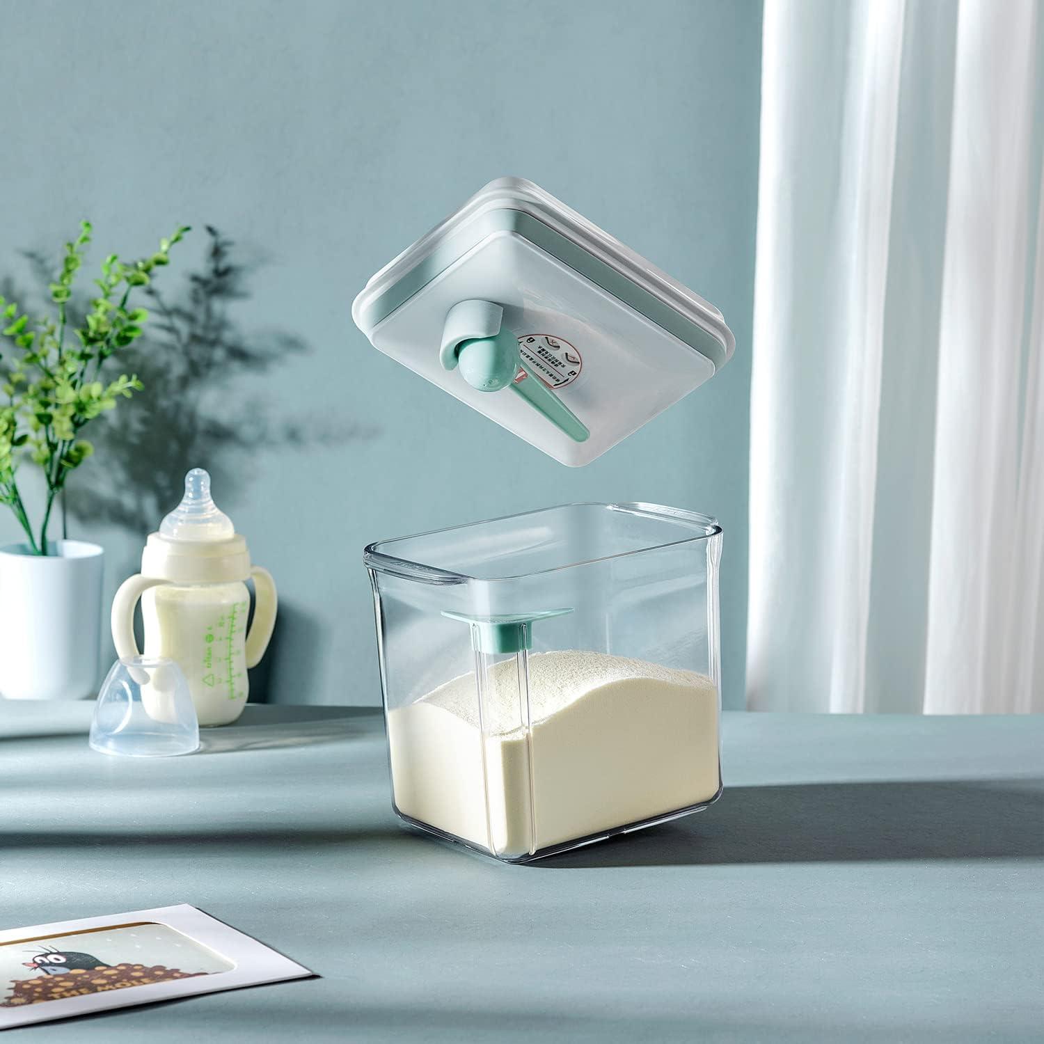 Hộp đựng bột đựng sữa bột, hộp đựng thực phẩm kín di động