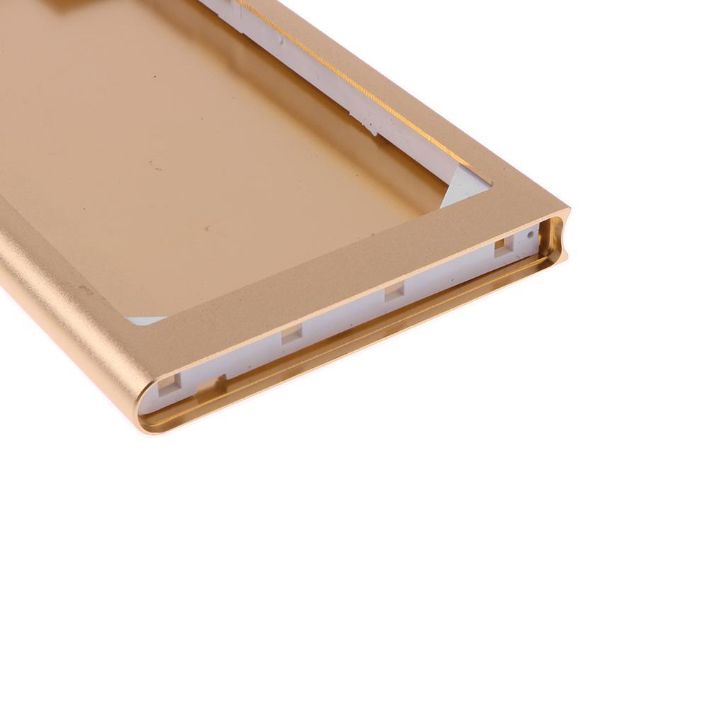 2X Solar Charger 3 In 1 Power Bank 10000mAh USB Battery For Phone Black&Gold