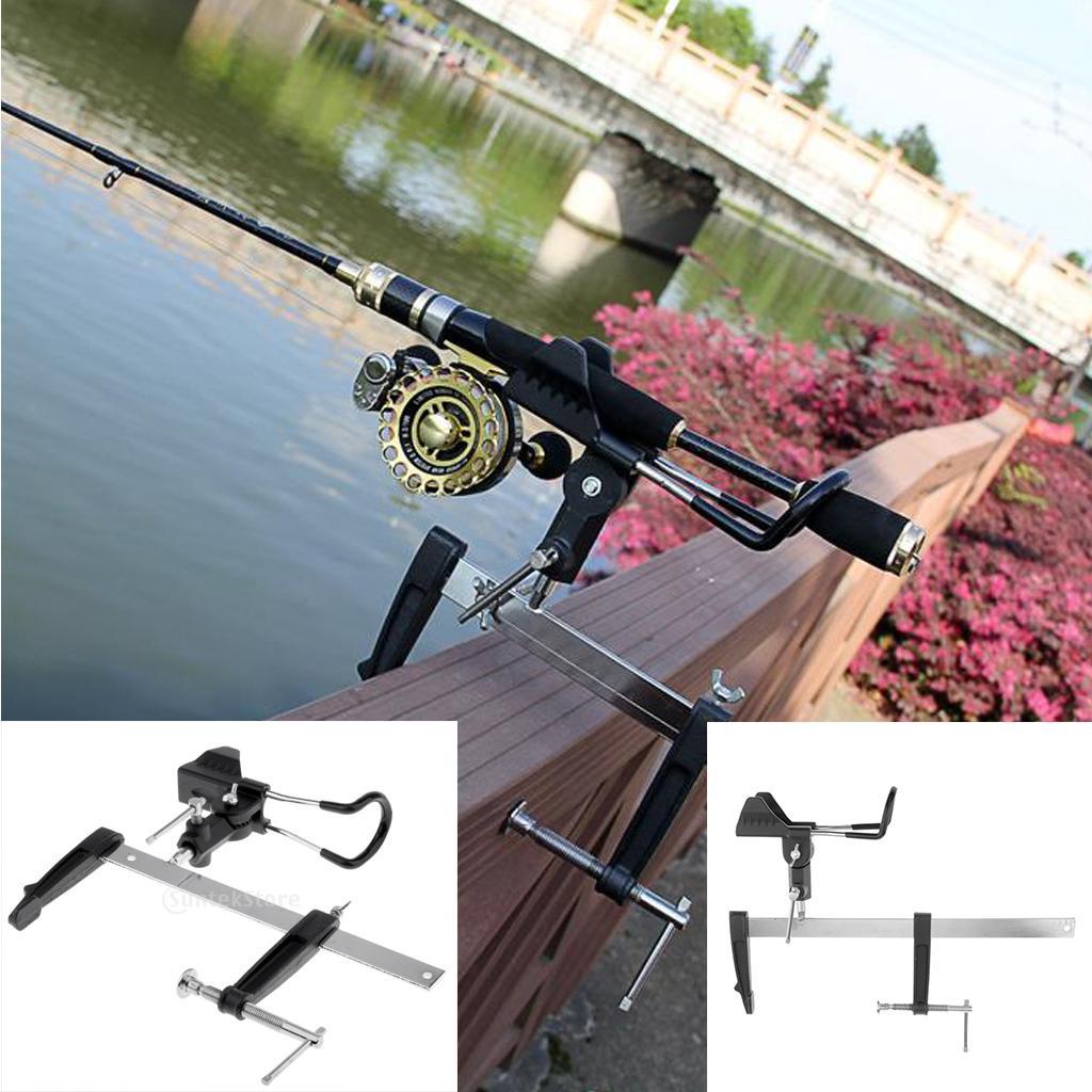 3pcs Fishing Boat Rods Holder Support Pole Bracket Ground Support Stand L