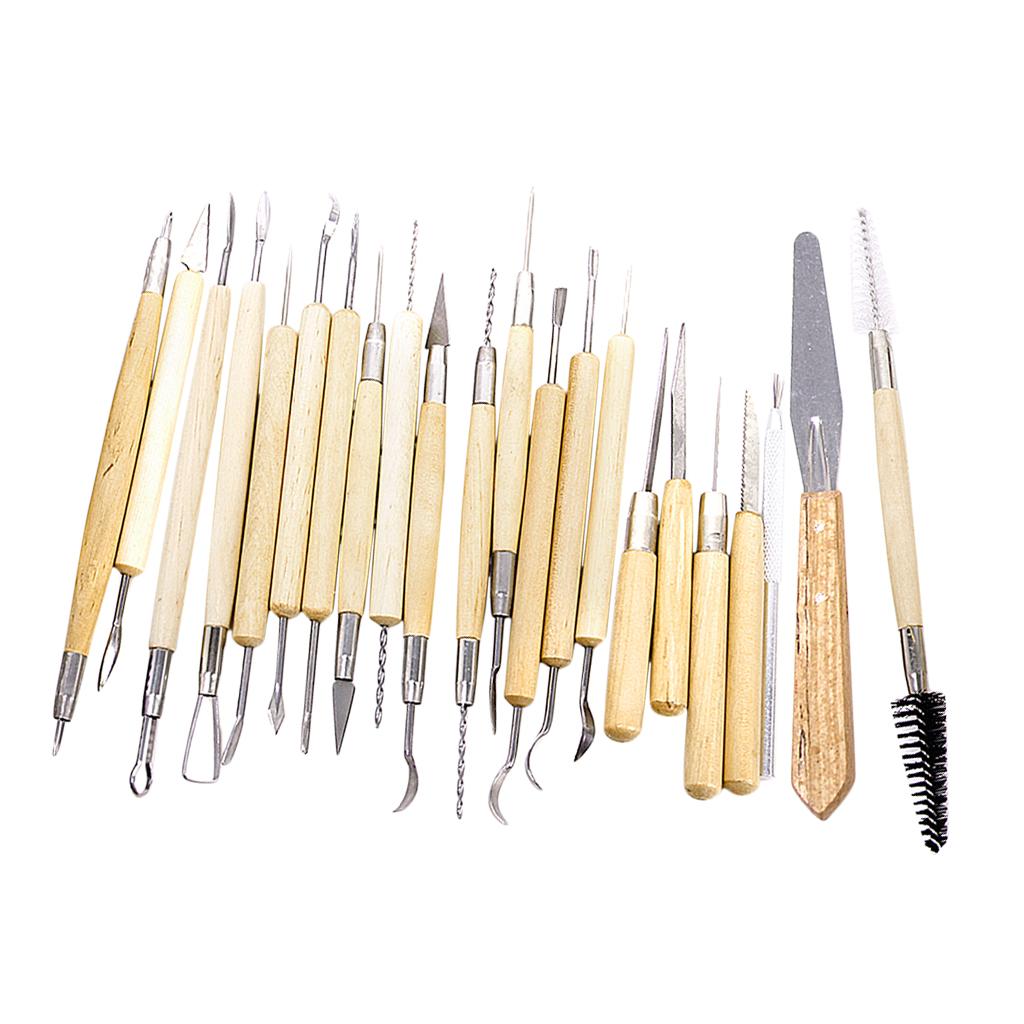 1pack Pottery Clay Sculpture Carving Tool Set