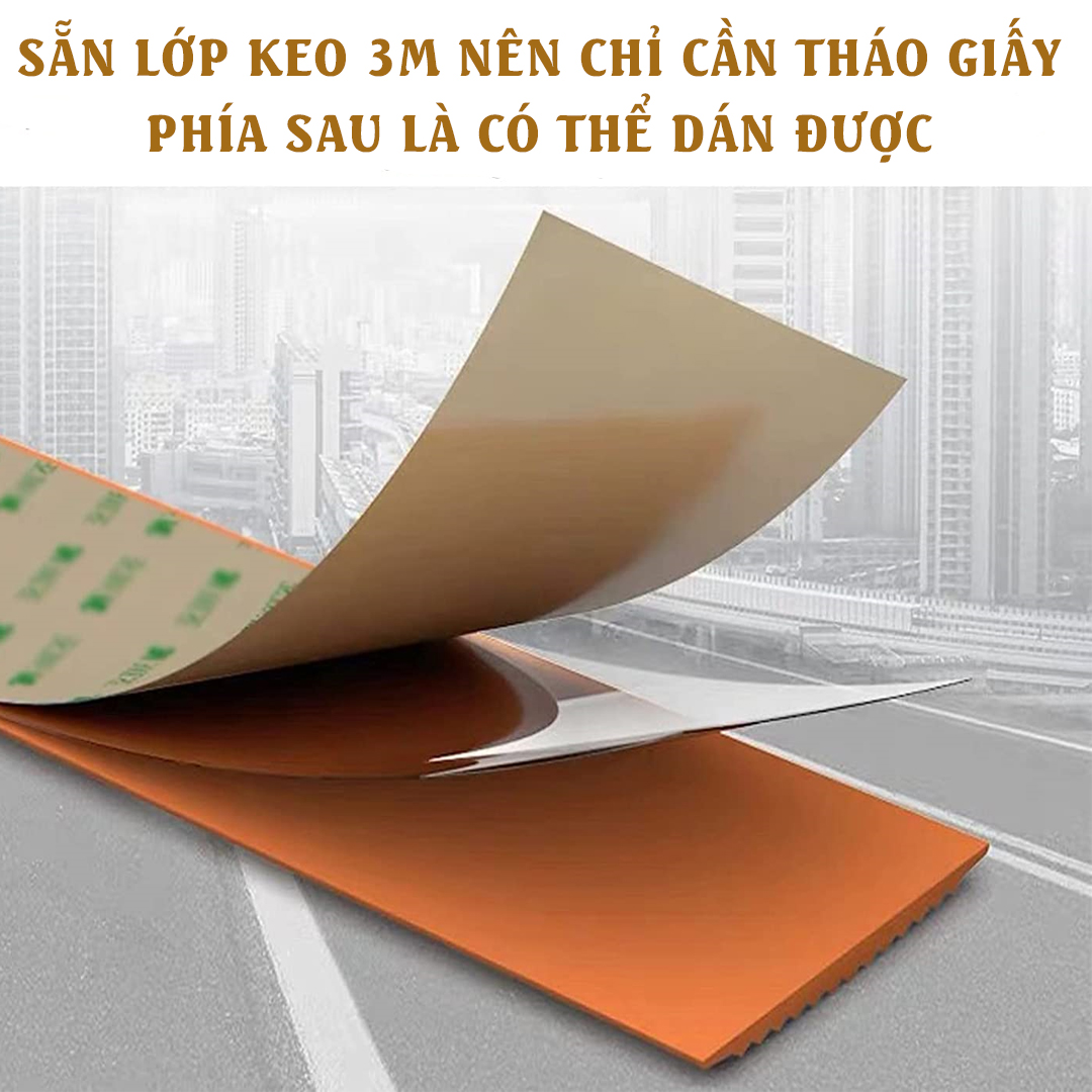 Băng Keo Chống Trượt, Miếng Dán Bậc Cầu Thang Bằng Nhựa PVC Dài 1 Mét Sẵn Keo 3M Siêu Dính, Anh Toàn Legaxi