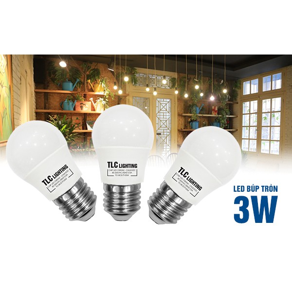 Đèn LED Búp OS 3W - TLC Lighting