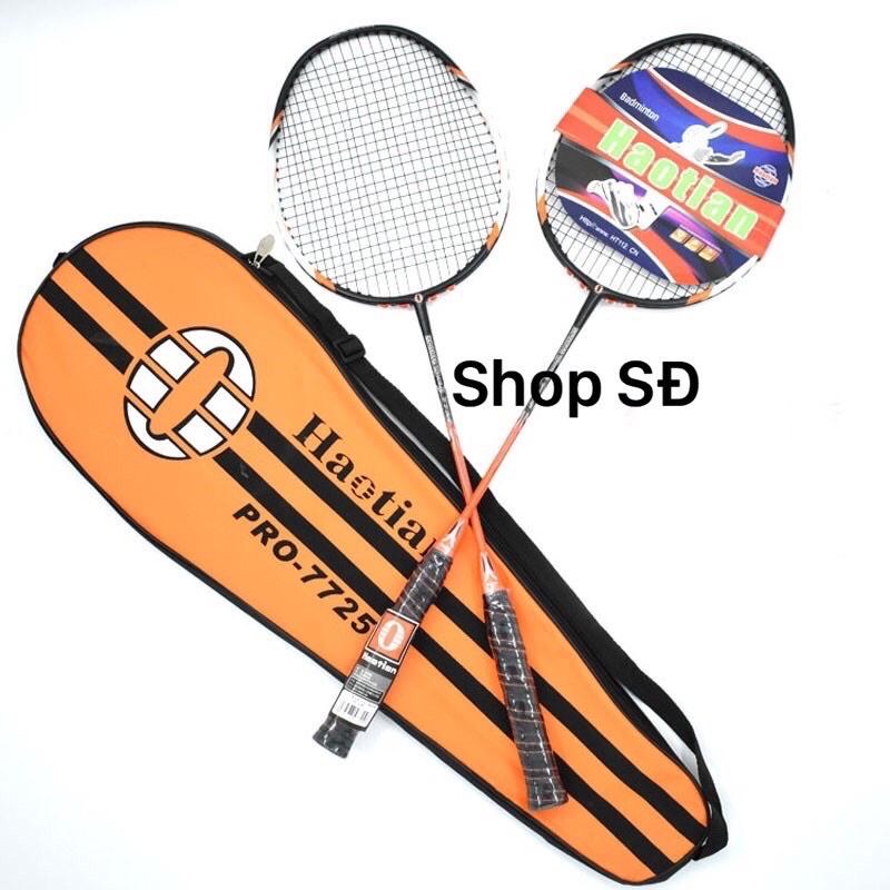Vợt cầu lông 7725 và 6 trái cầu nhựa