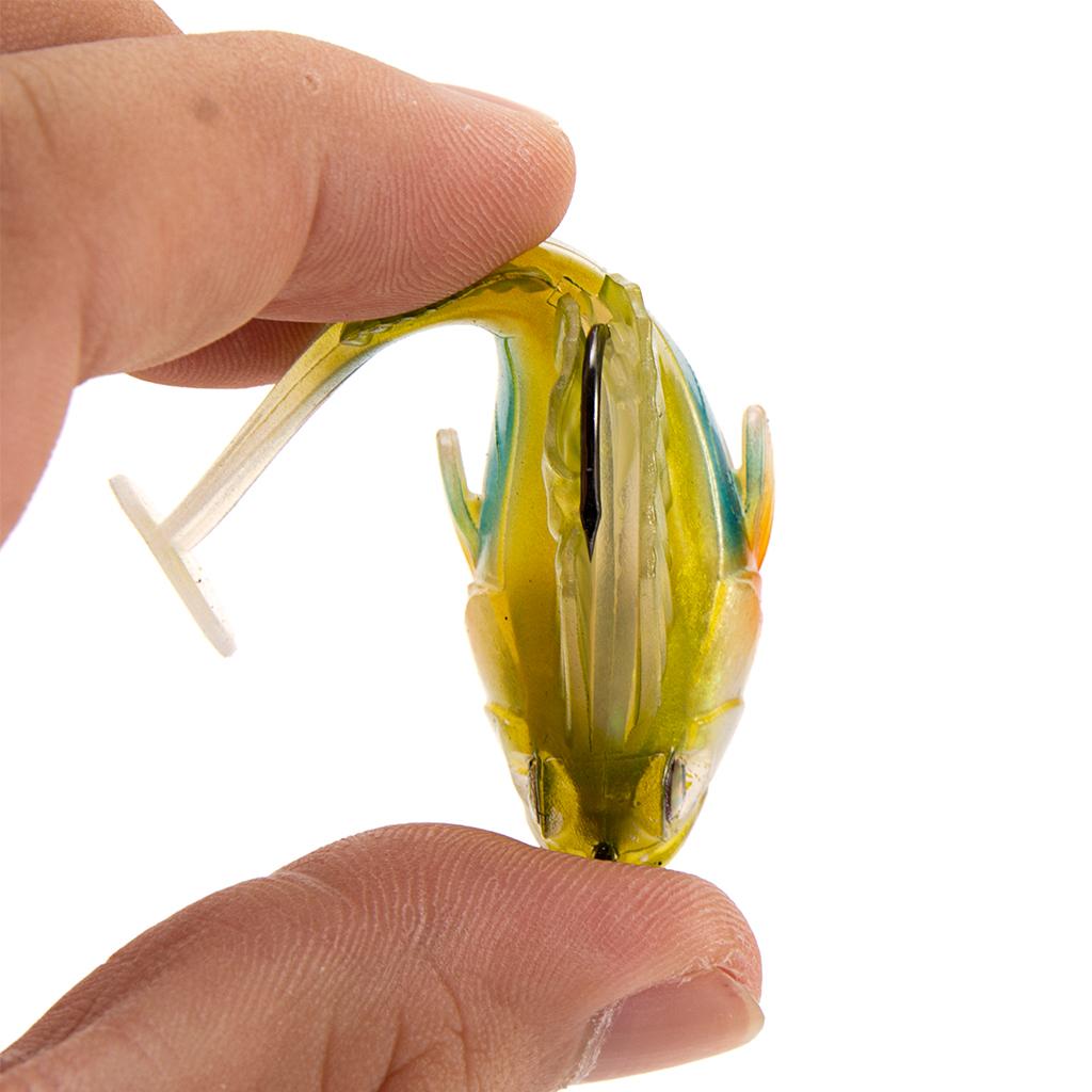 Soft Fishing Lures Rigged Head Jigs Lure Crankbaits Swimbaits Rig Tackle for Saltwater Freshwater Trout Bass