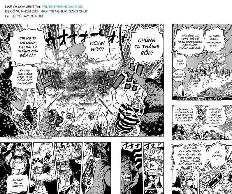 đảo hải tặc - one piece chapter 1050 7