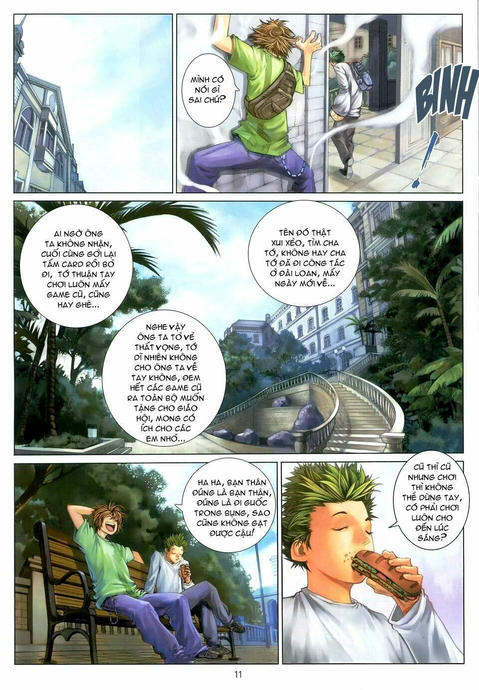 thần chi lĩnh vực chapter 4 11