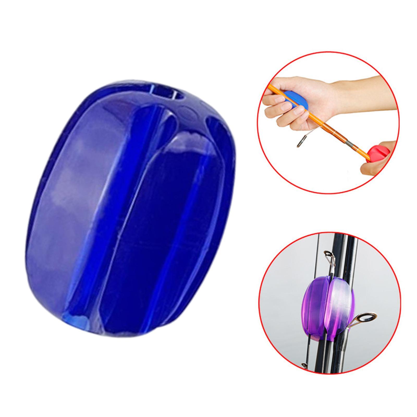Reusable Fishing Rod Tie Holder Fastener Binding Clip for Outdoor