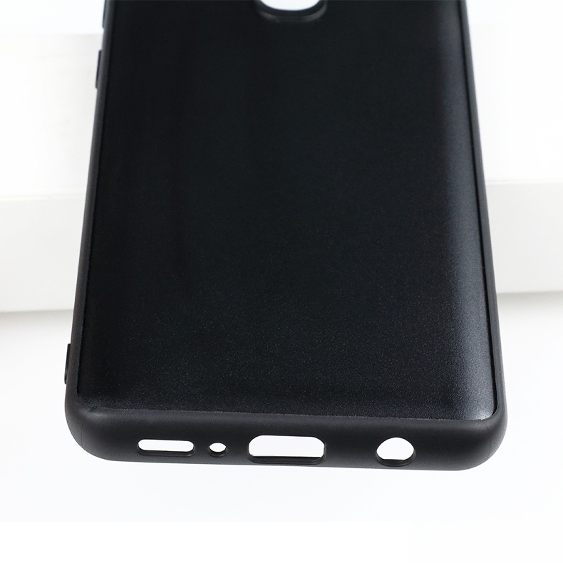 Ốp lưng cho Samsung Galaxy A21s chất liệu silicon dẻo màu đen chống sốc