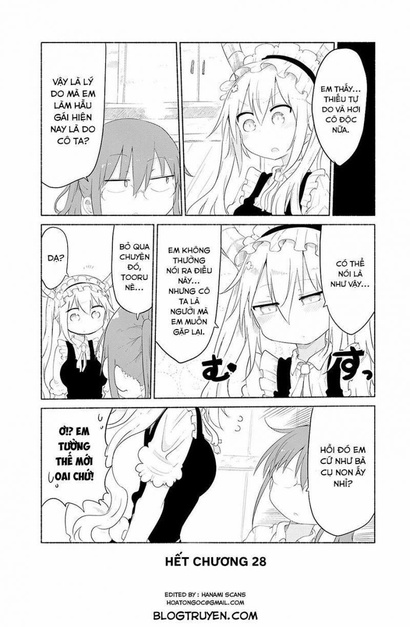 cô rồng hầu gái của kobayashi-san chapter 28 12