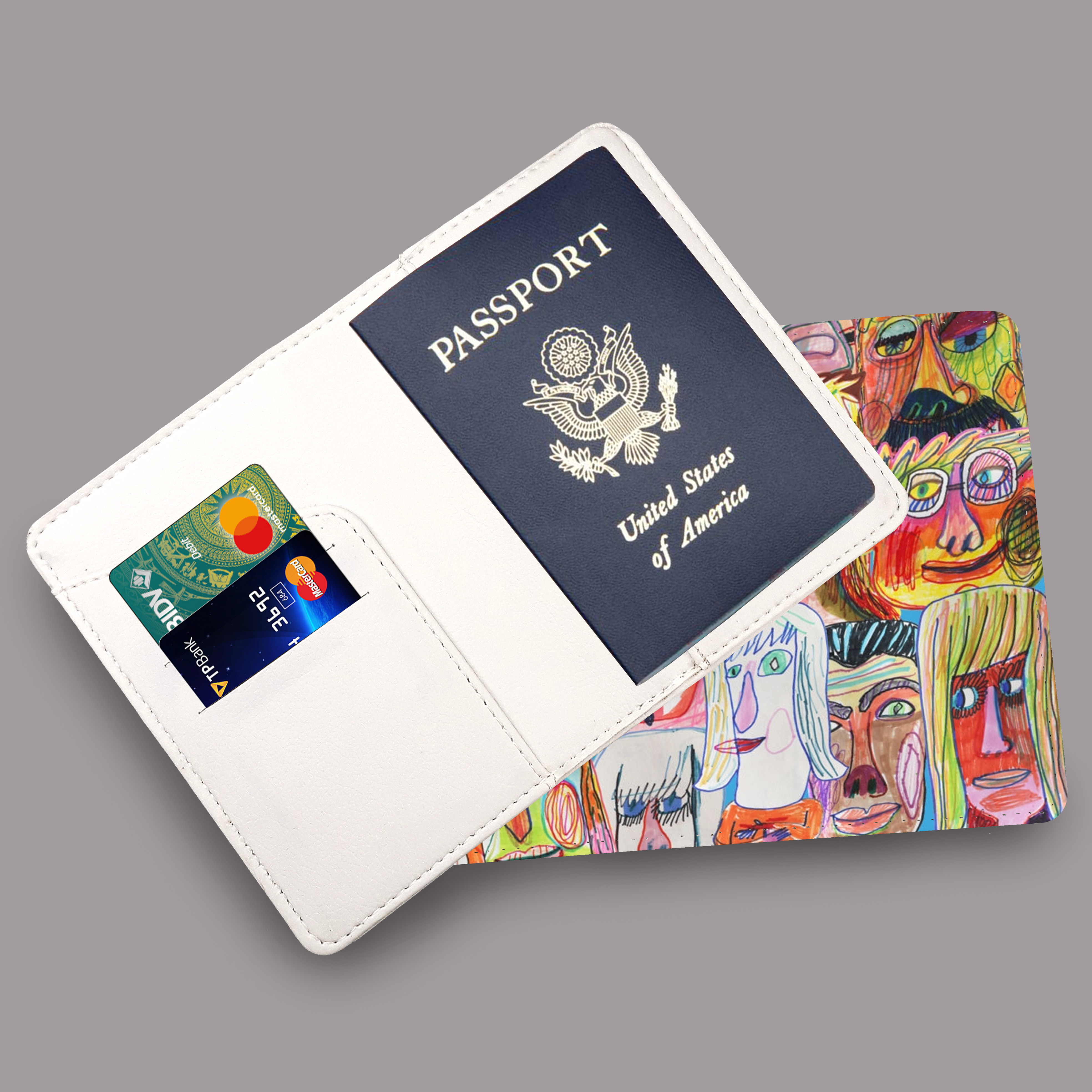 Bao Da Hộ Chiếu Du Lịch ARTWORK - Ví Đựng Passport Stormbreaker - PPT105