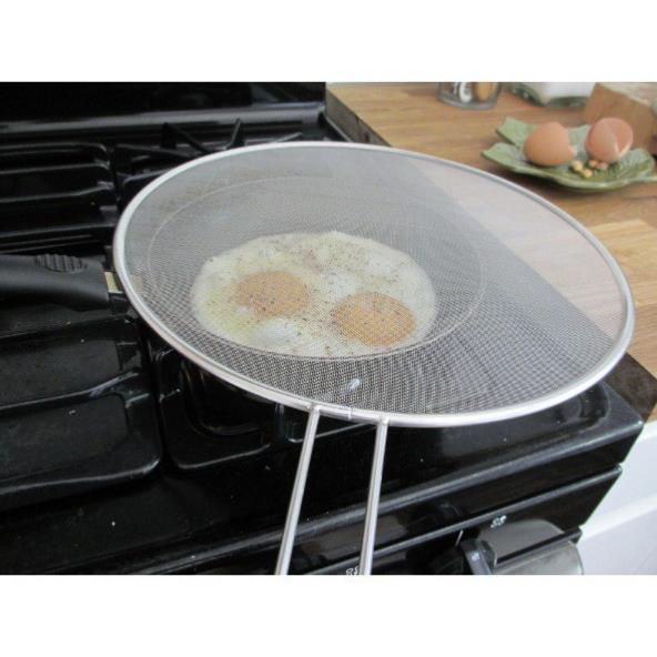 Combo 20 vỉ đậy chảo có tay cầm chống bắn dầu mỡ 29 cm
