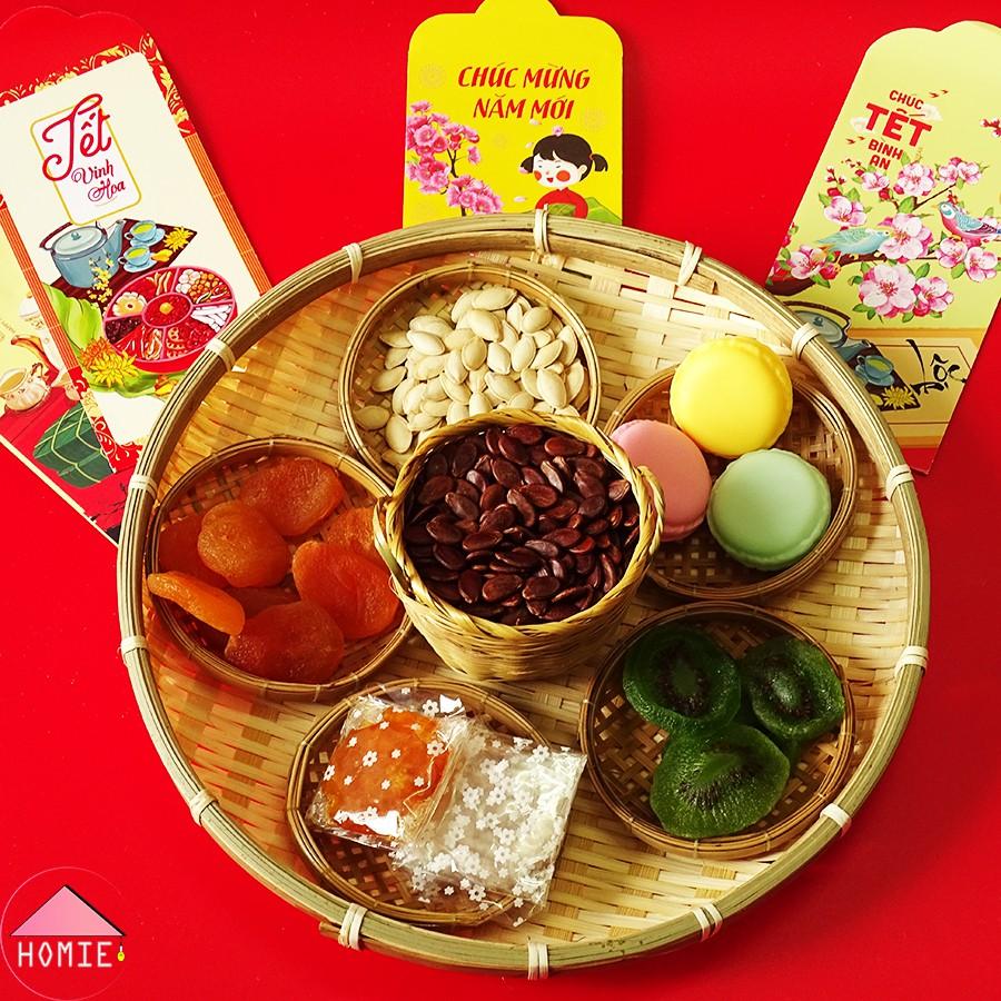 Khay mứt Tết trang trí độc đáo
